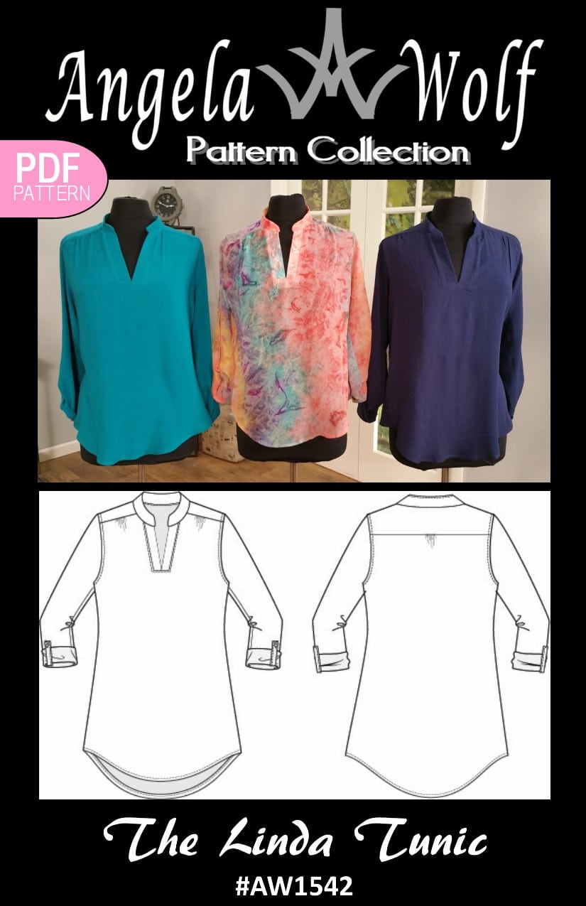 LINDA_PDF_cover__23435 Angela Wolf Linda Tunic Patterns